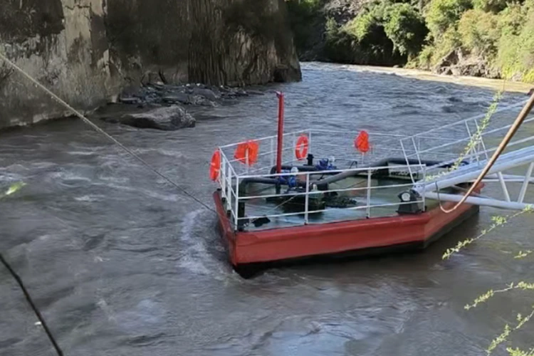 Természeti katasztrófa utáni vízellátó szivattyúállomás